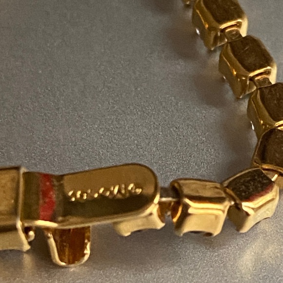 Monet Gold Crystal Bracelet - Picture 4 of 5